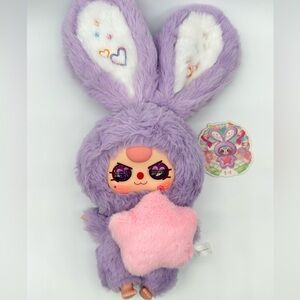 Baby Three Lily Rabbit Town V3 Plush Blind Box – Purple Bunny